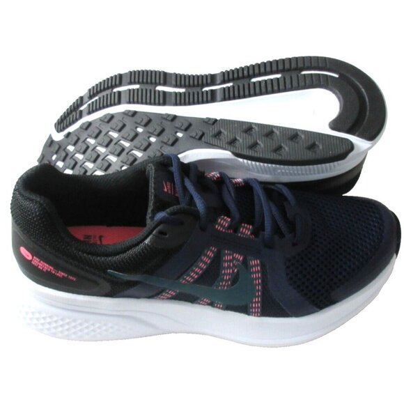 Nike Women's Run Swift 2 Blackened Blue Dark Teal Green Running Shoes Sizes NIB - Picture 2 of 5